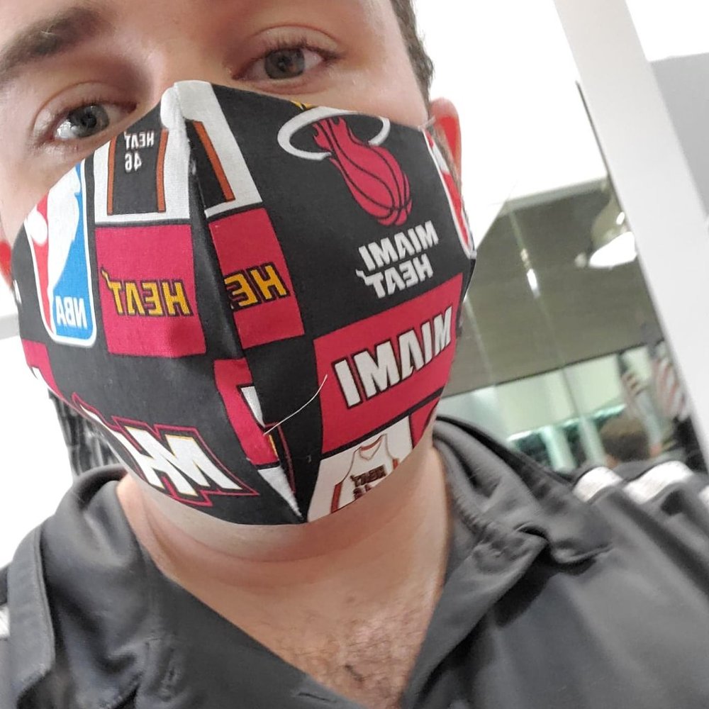 Facemask with 3 fitlers included